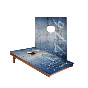 Dale 1776 Blue Recreation Cornhole Boards