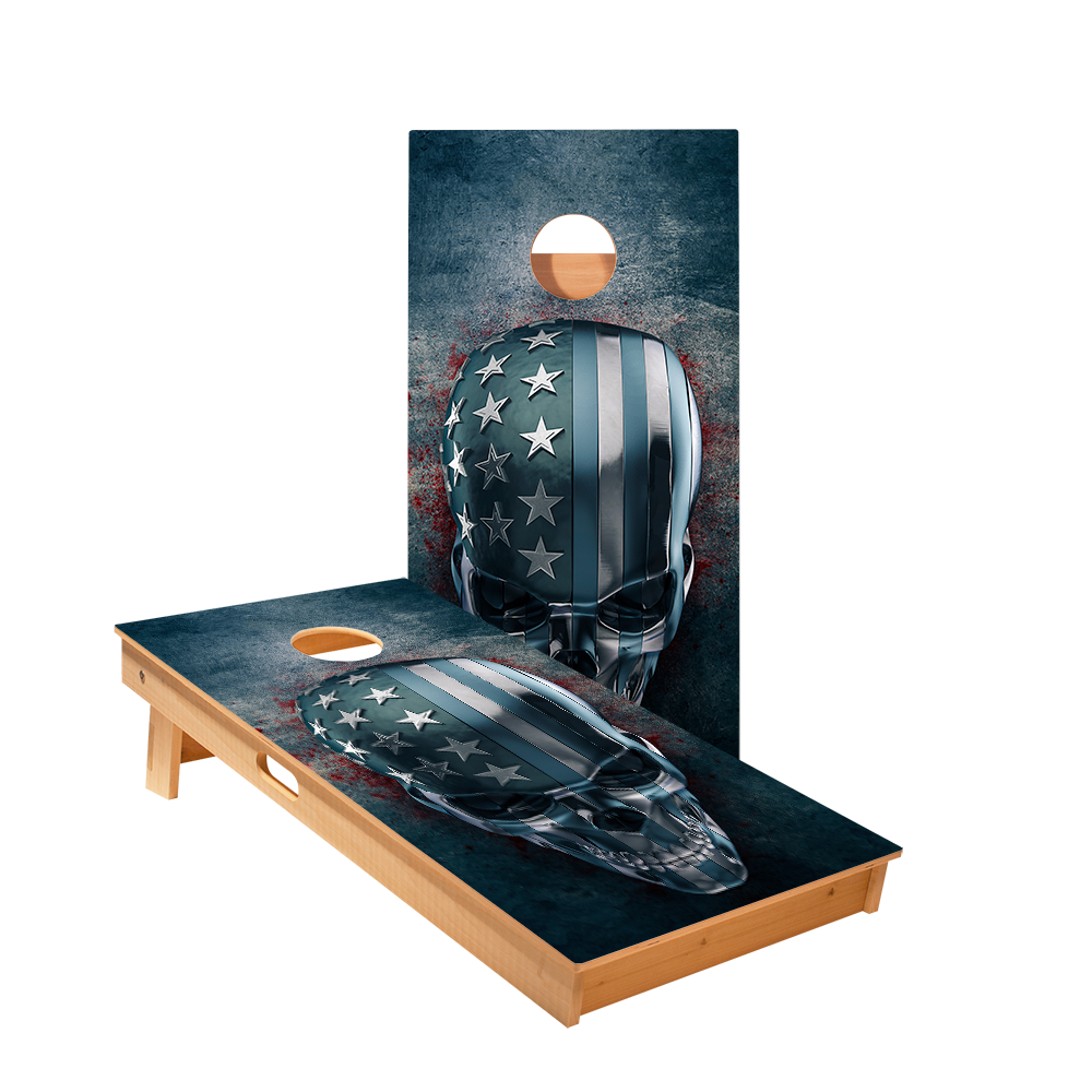 Star USA Skull Professional Cornhole Boards