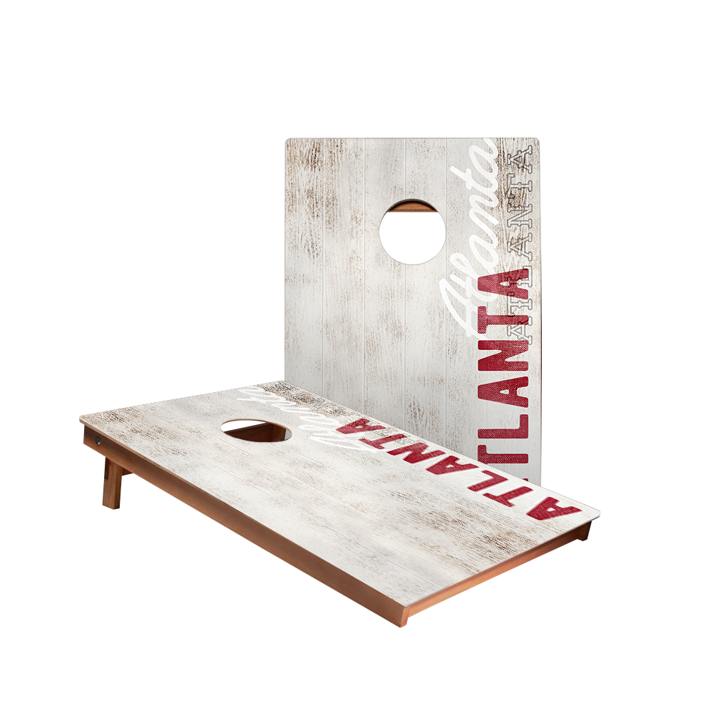 Dale Atlanta Vintage Gameday Recreation Cornhole Boards