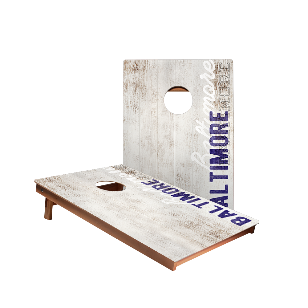 Dale Baltimore Vintage Gameday Recreation Cornhole Boards