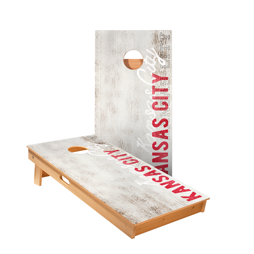 Star Kansas City Vintage Gameday Professional Cornhole Boards