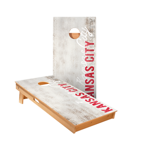 Star Kansas City Vintage Gameday Professional Cornhole Boards