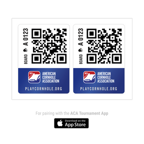 Cornhole Tournament QR LABELS