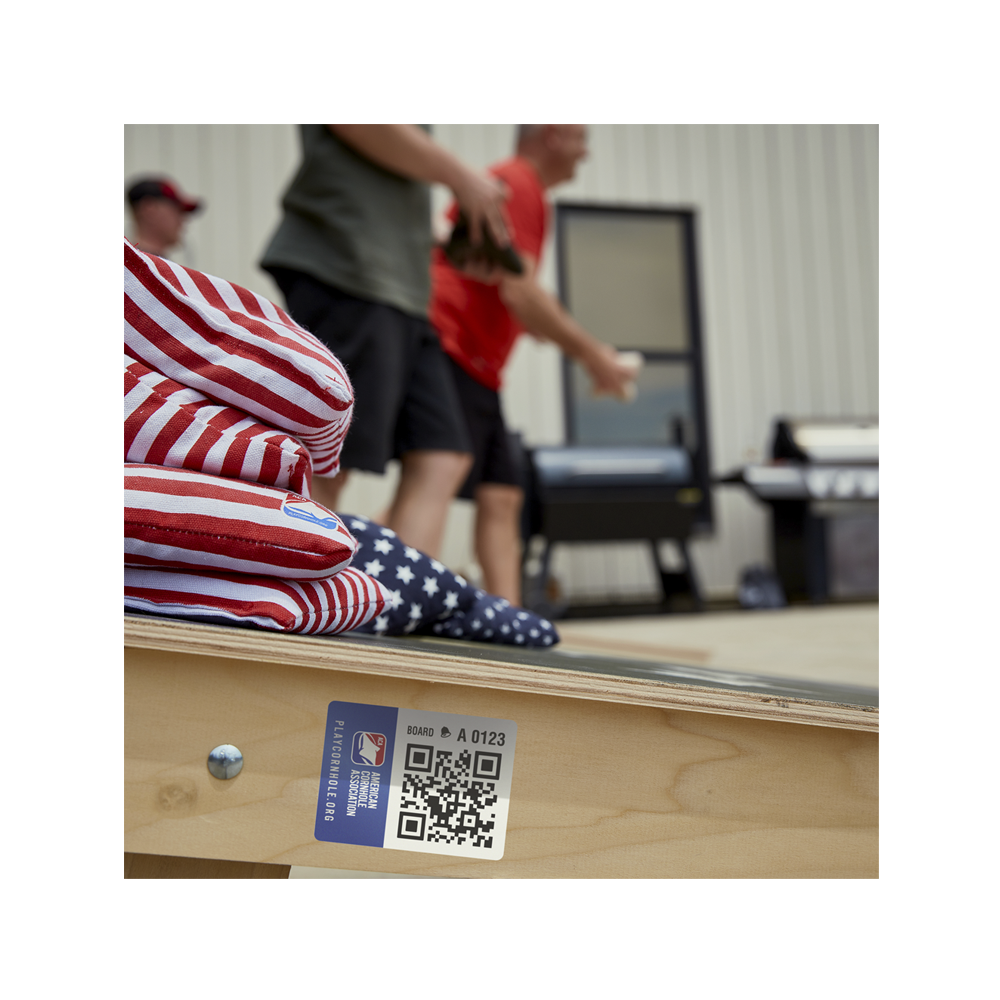 Cornhole Tournament QR LABELS