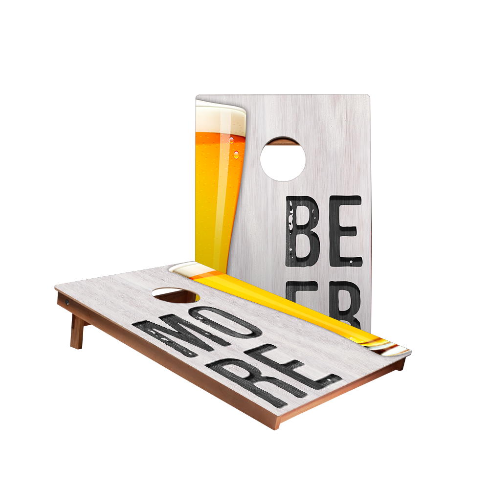 Dale More Beer Recreation Cornhole Boards