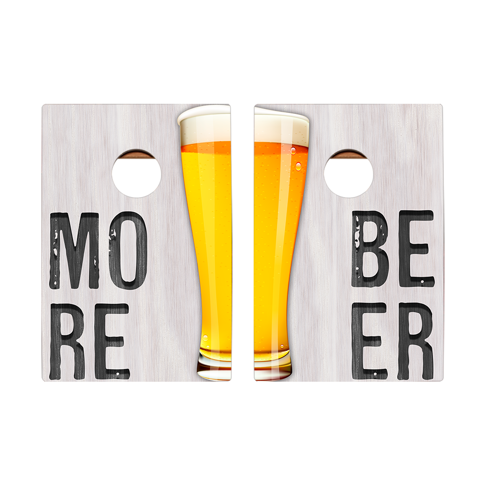 Dale More Beer Recreation Cornhole Boards