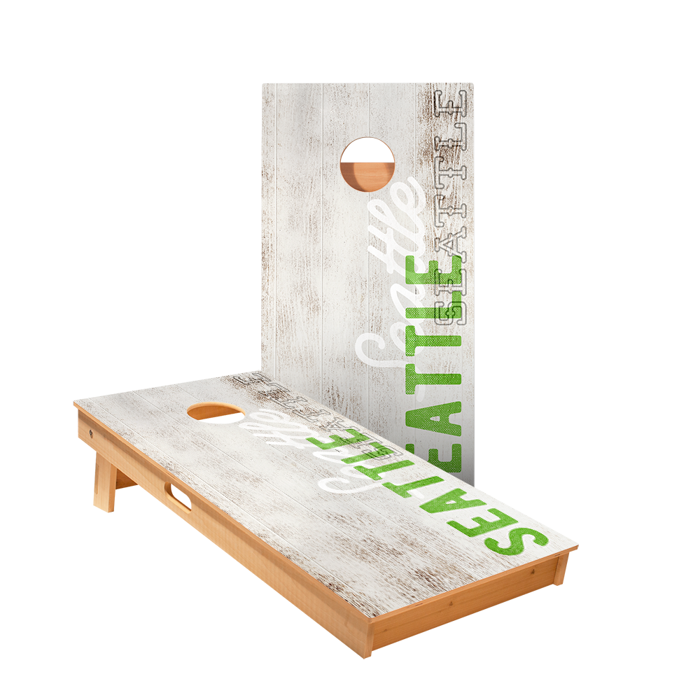 Star Seattle Vintage Gameday Professional Cornhole Boards