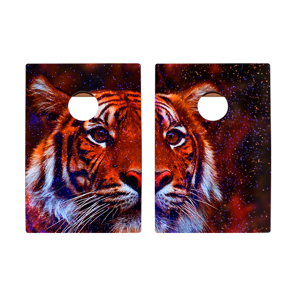 Dale Space Tiger Recreation Cornhole Boards