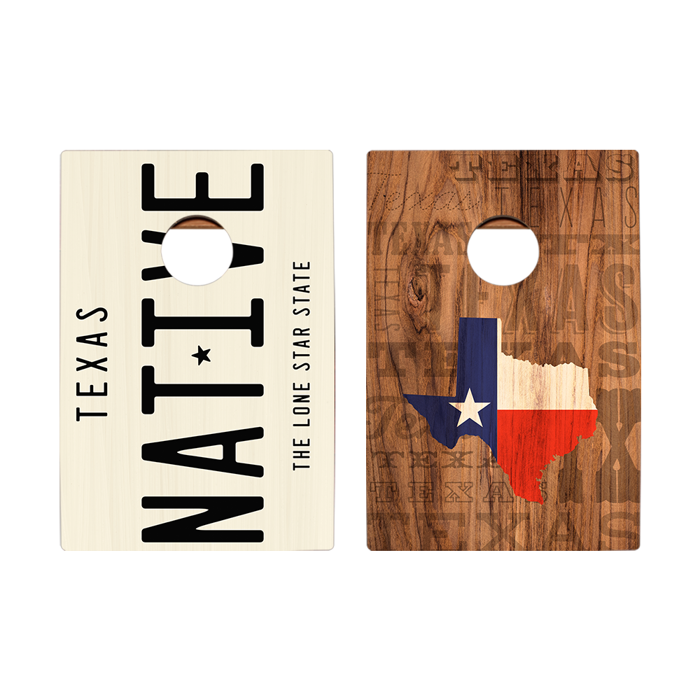 Dale Texas Native Recreation Cornhole Boards