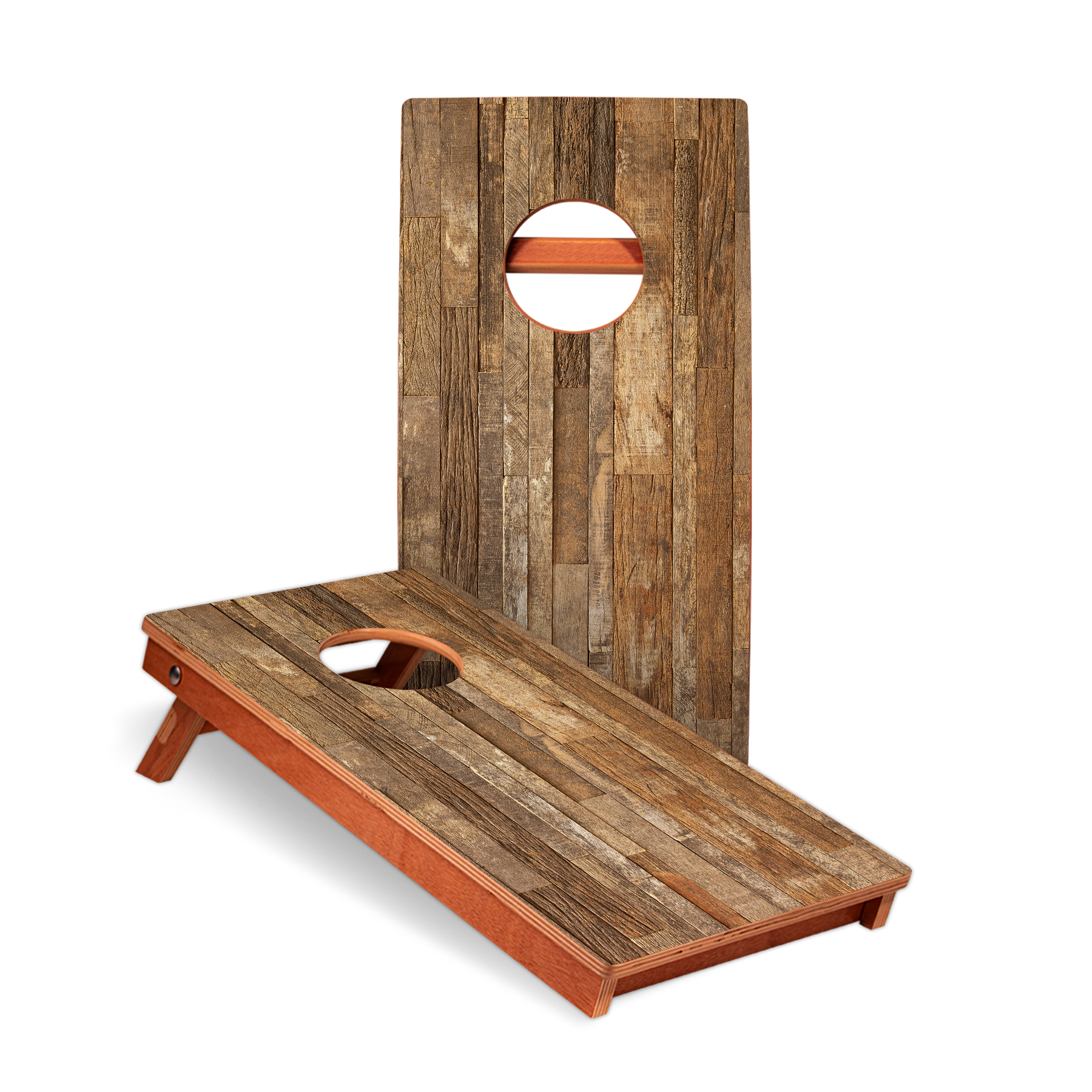 KG Rustic Wood Recreation Cornhole Boards