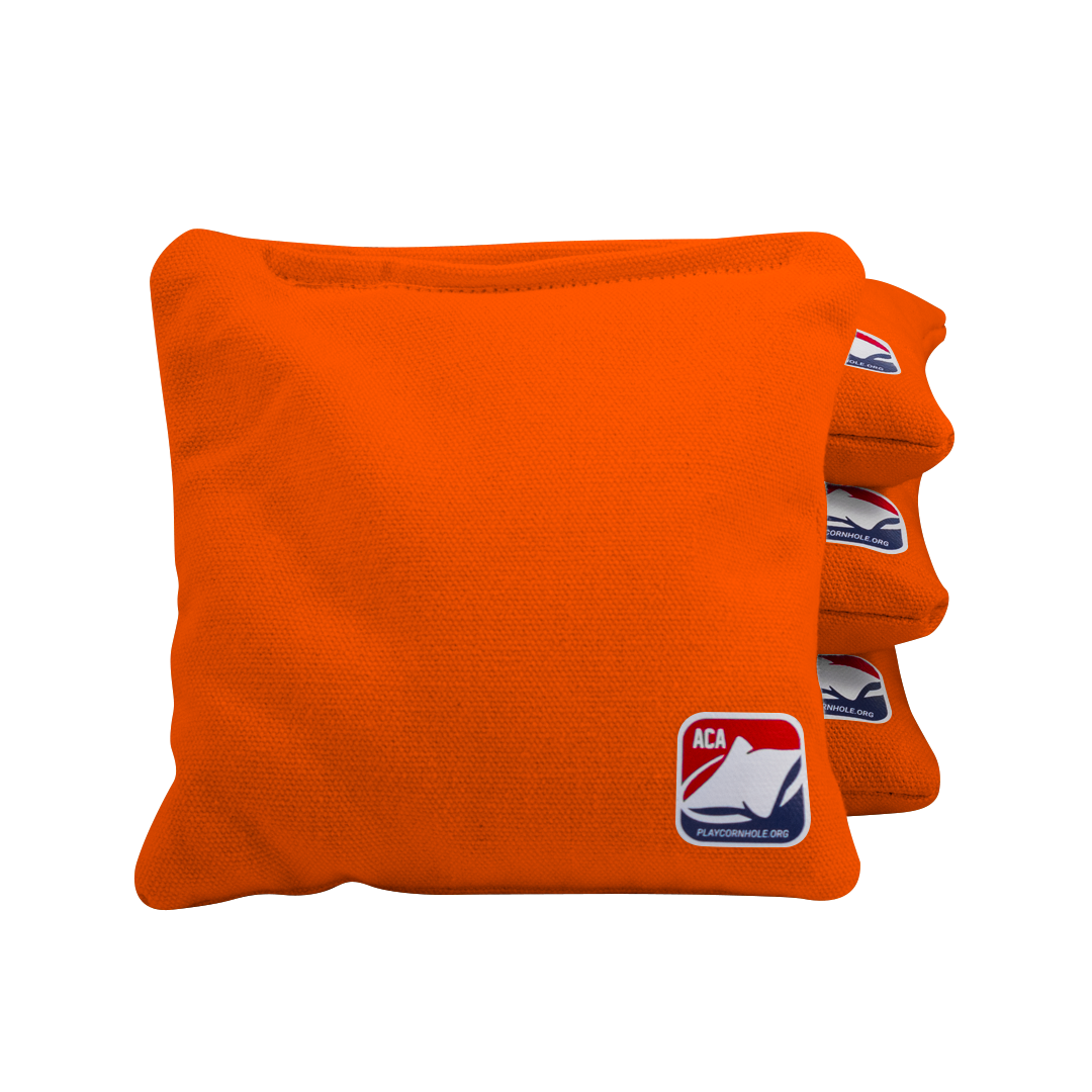 Orange All Weather Cornhole Bags