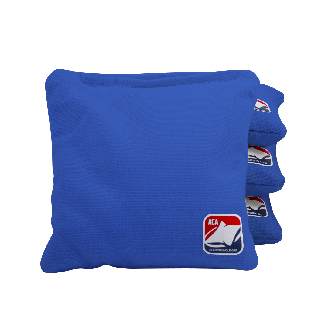 Royal Blue Corn Filled Cornhole Bags