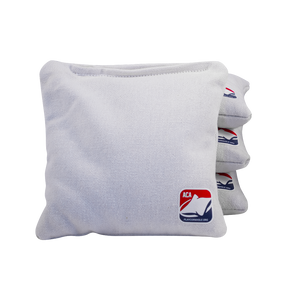 White All Weather Cornhole Bags