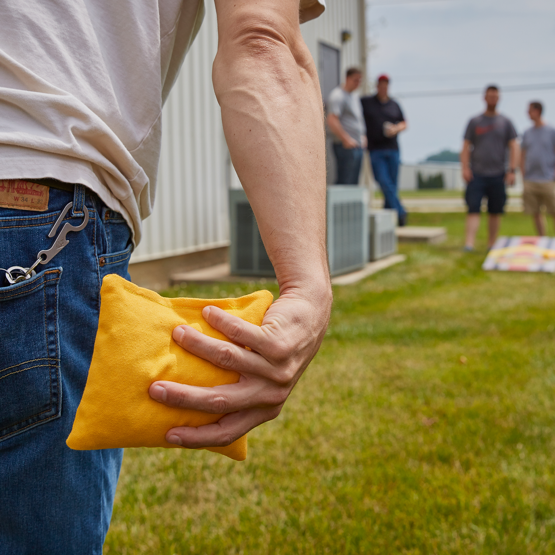 Yellow All Weather Cornhole Bags