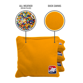 Yellow All Weather Cornhole Bags